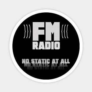 FM- No Static At All (white) Magnet